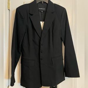 Ladies Blazer Black Business Casual Business Sexy